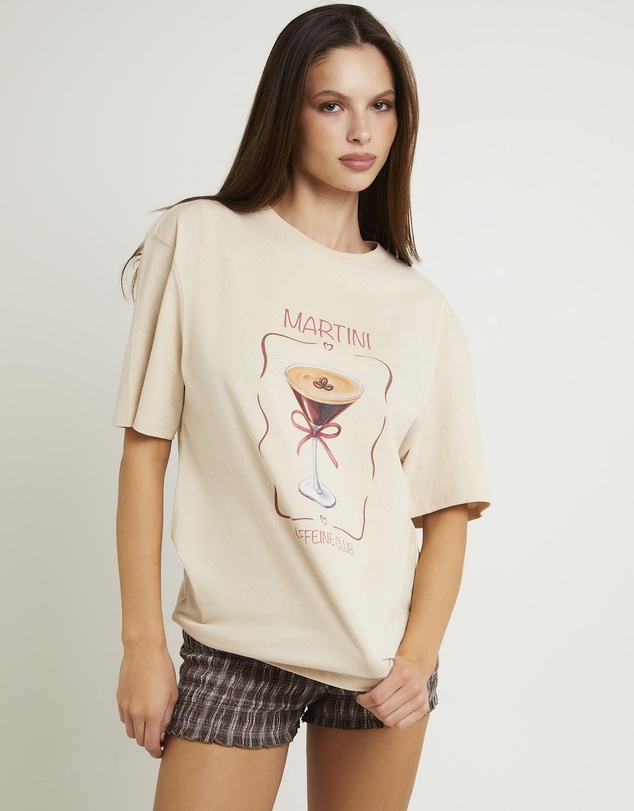 Alice In The Eve - Caffeine Club Boyfriend T-Shirt