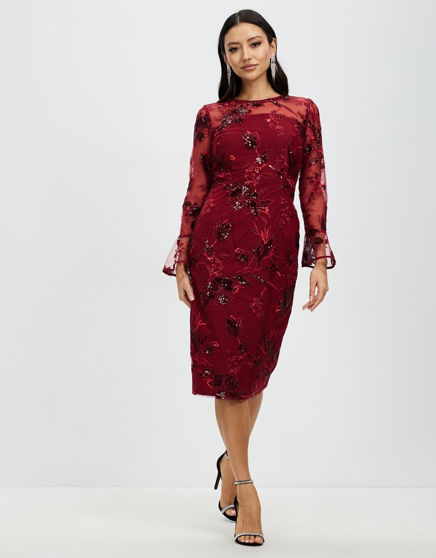 Pink Ruby - Sorrento Midi Dress