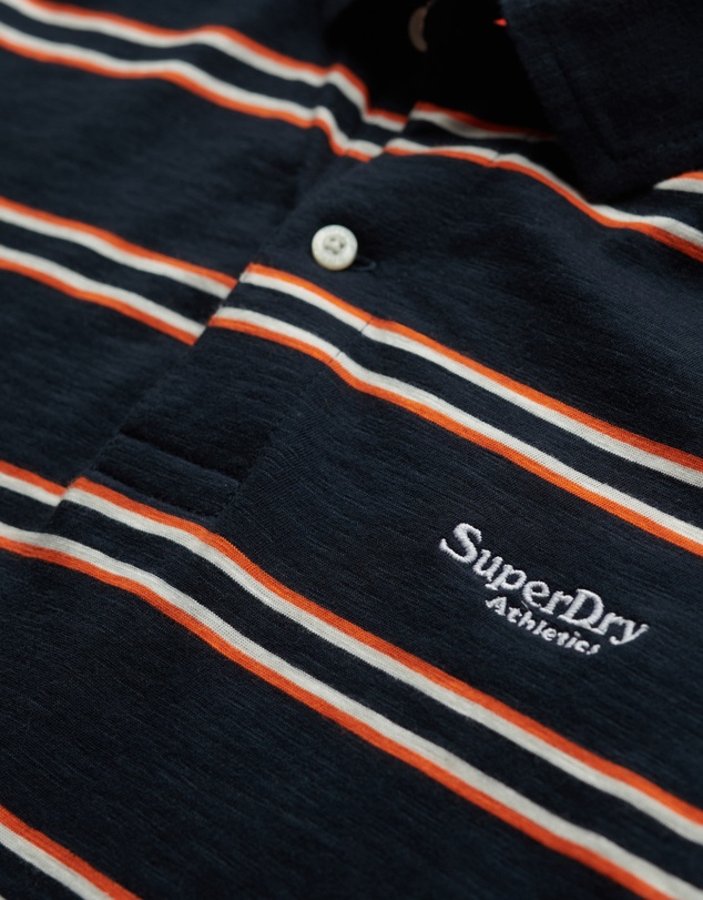 Superdry - Lightweight Stripe Jersey Polo Top