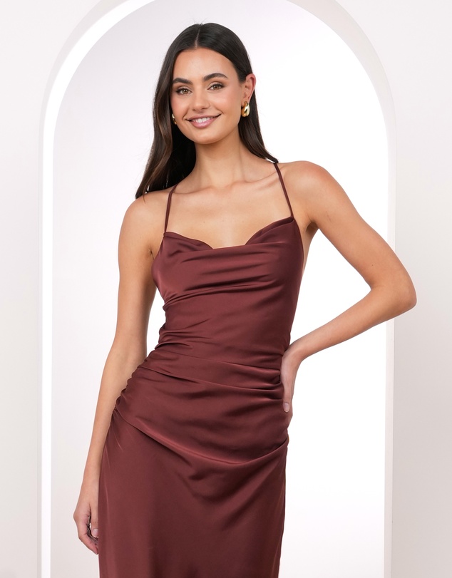 Pilgrim - Nathalia Cowl Neck Maxi Dress