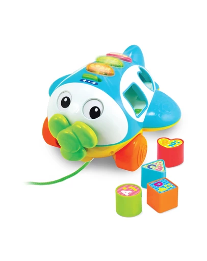 Bright Child - Sort And Learn Pull Along Plane
