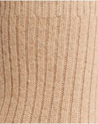 High Heel Jungle - Cashmere Cloud Sock - Almond