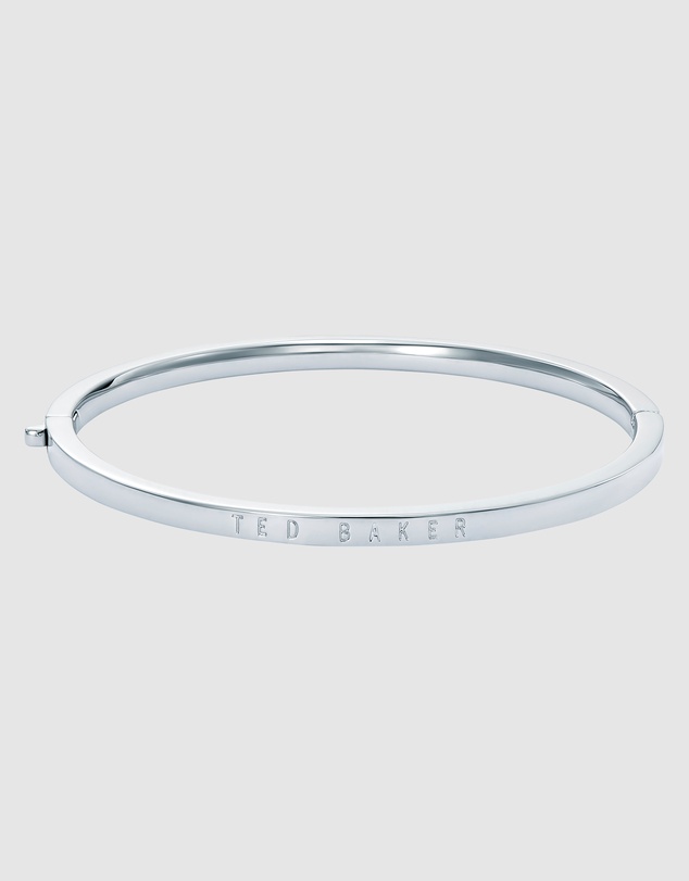 Ted Baker - CHRISHELL: Logo Slim Bangle Bracelet
