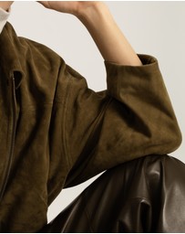 IDA+S - Nico Suede Leather Jacket