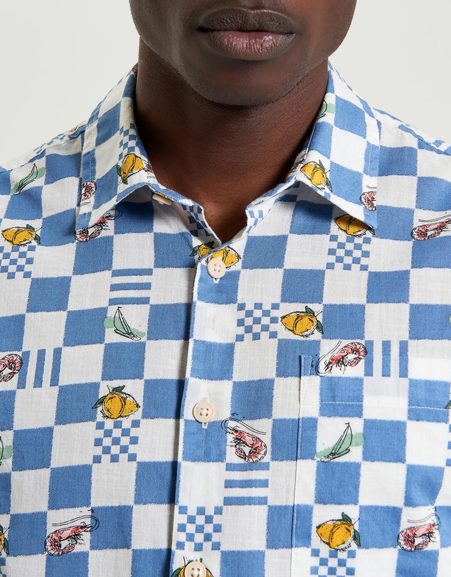 Ben Sherman - Chequerboard Print Shirt