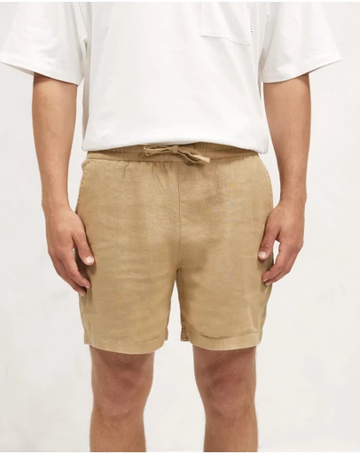 AERE - Euro Resort Linen Shorts