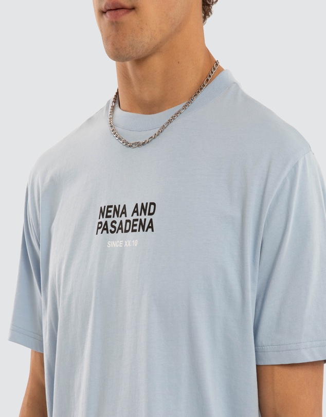 Nena & Pasadena - Linear Dual Curved Tee