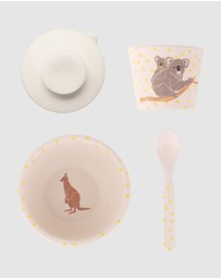 Love Mae - Bamboo Baby Feeding Set