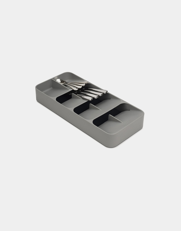 Joseph Joseph - DrawerStore™ Large Compact Cutlery Organiser (Grey)