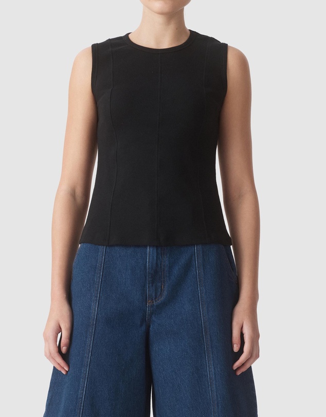 Nobody Denim - Panelled Rib Tank Top