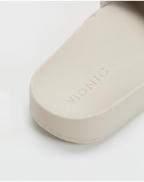 Vionic - Keira Slide - Cream Snake