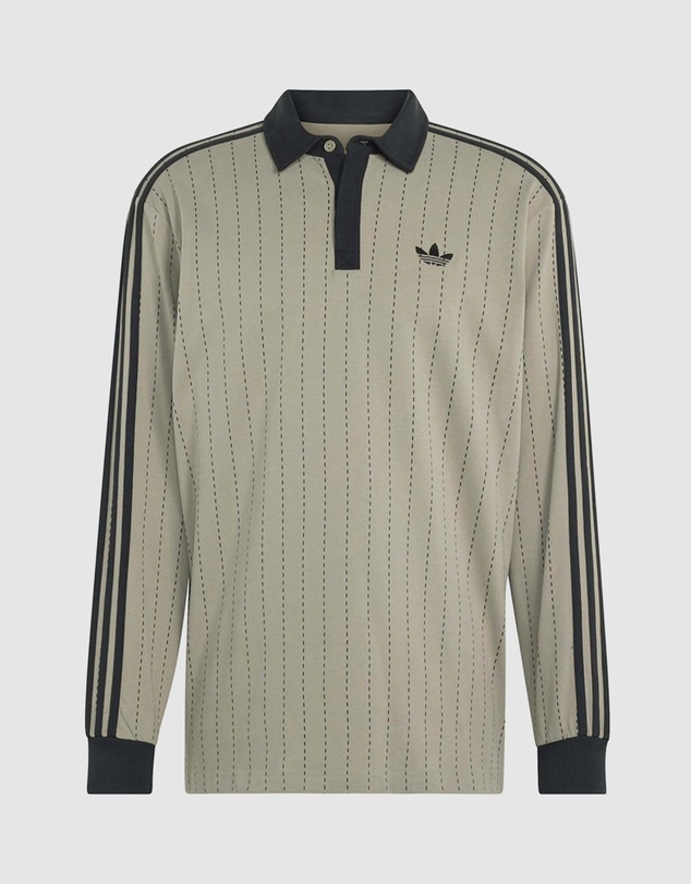 adidas Originals - Pinstripes Long Sleeve Polo