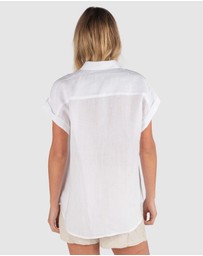 CAMIXA - CAPRI Short Sleeve Linen Shirt