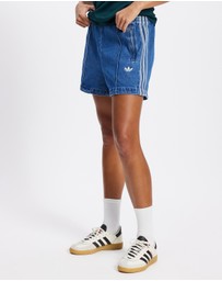adidas Originals - Firebird Adicolor Denim Shorts