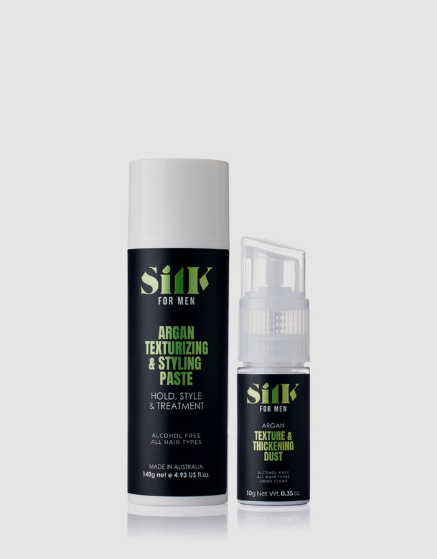 Silk Oil of Morocco - Mens Styling Duo