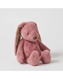 Jiggle and Giggle - Floral Raspberry Bunny Medium