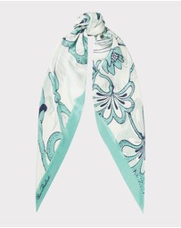 Florence Broadhurst - Egrets Silk Scarf