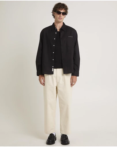Arvust - Script Oxford Long Sleeve Shirt