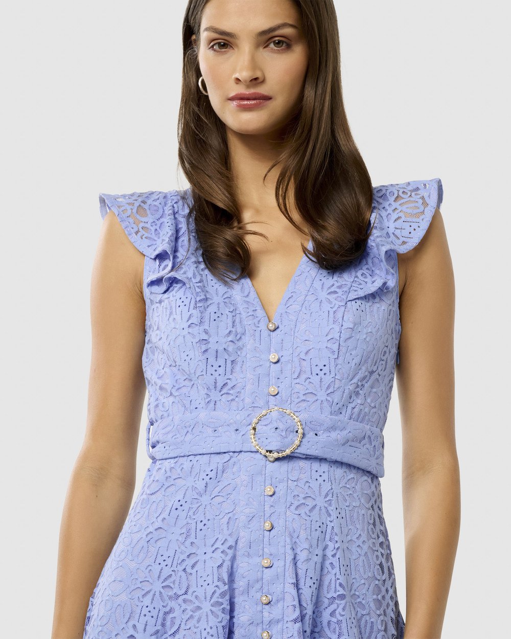 Sinead Lace Mini Dress by Forever New Online | THE ICONIC | Australia