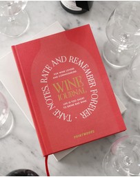 Printworks - Printworks Wine Tasting Journal-Beige Red
