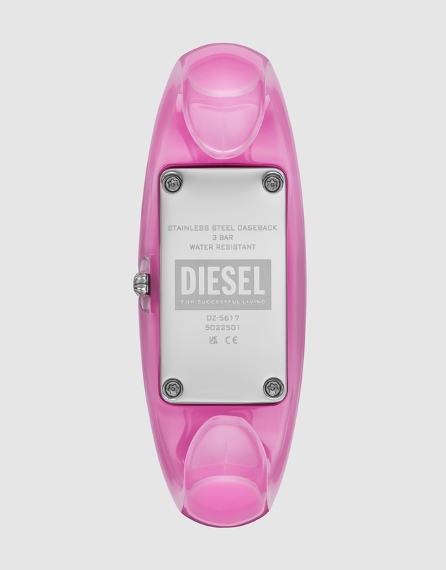 Diesel - Wonder-D Pink Analogue Watch
