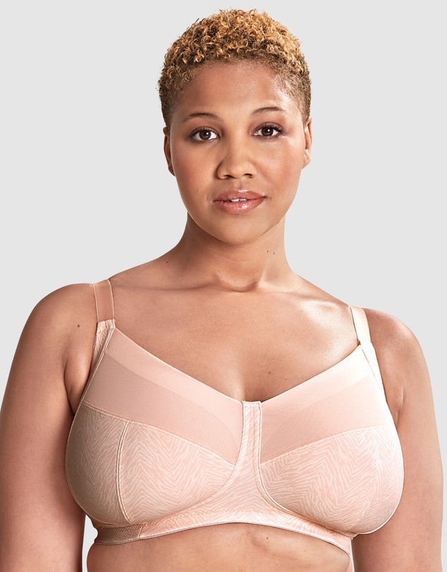 Royce Lingerie - Rosa Wirefree Full Cup Bra with Organic Cotton