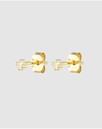 HOUSE OF SLANI - Alice Gemstone Stud Earrings