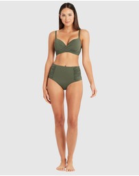 Sea Level Australia - Essentials Cross Front Moulded Cup Underwire Bra