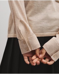Country Road - Merino Long Sleeve Knit Shirt
