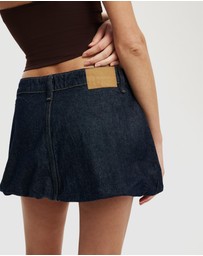 Cotton On - Bubble Denim Skirt
