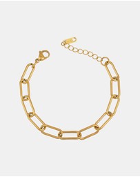 Zoe Olivia - Waterproof Oval Link Bracelet