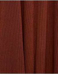 M.N.G - Asymmetrical Combined-Knit Dress