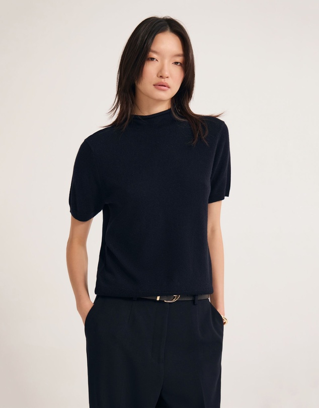 Oxford - Maxine Funnel Collar Knit