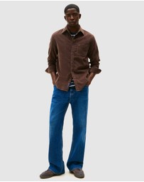 Tommy Jeans - Regular Baby Cord Shirt