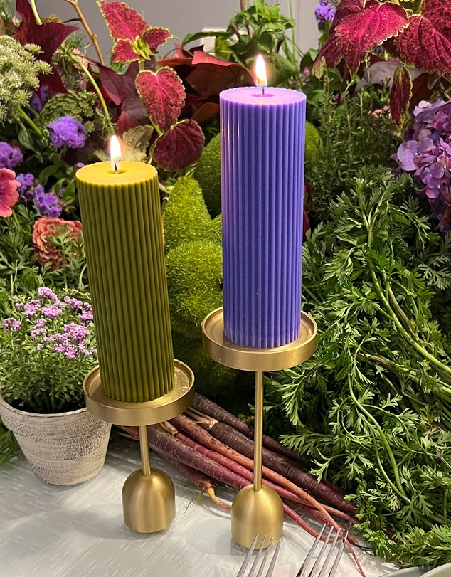 XRJ Celebrations - Very Peri Pillar Candle