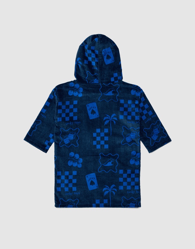 Crywolf - EVERYWHERE ZIP-UP TOWEL Navy