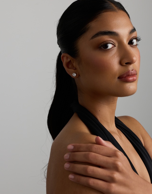 Michael Hill - 9.5mm Round Brilliant Cubic Zirconia Stud Earrings in Sterling Silver