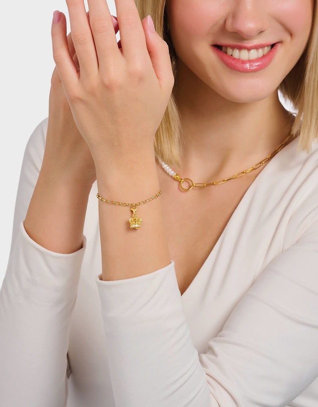 THOMAS SABO - Charm Pendant London Crown Gold