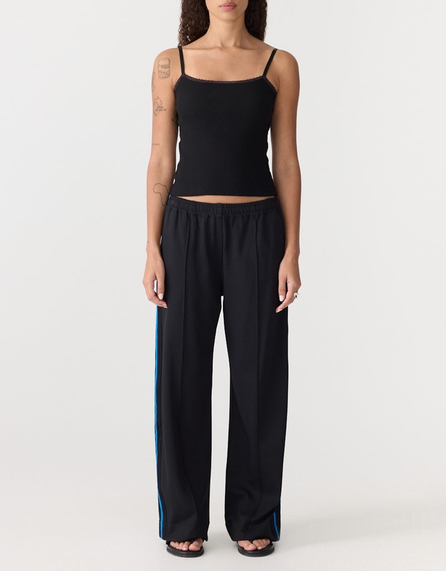 Bassike - Double Stripe Wide Leg Pants