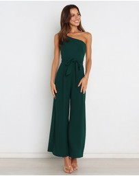 Petal & Pup - Leyton Jumpsuit - Emerald
