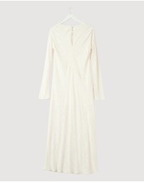 Revibe - Repaired Shona Joy Bowery Long Sleeve Maxi Dress