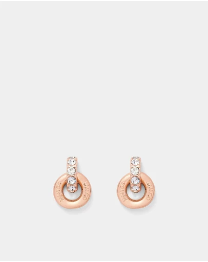 MIMCO - Circulate Stud Earrings - Rose Gold