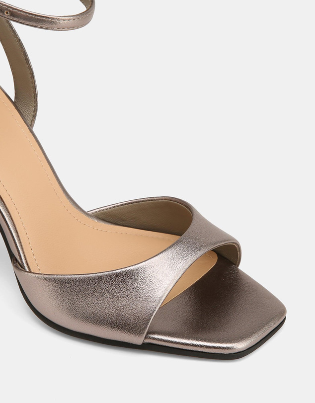 Wittner - Xandy High Sandals Pewter Leather