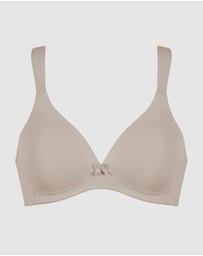 Naturana - Padded Wirefree Wide Strap T-Shirt Bra