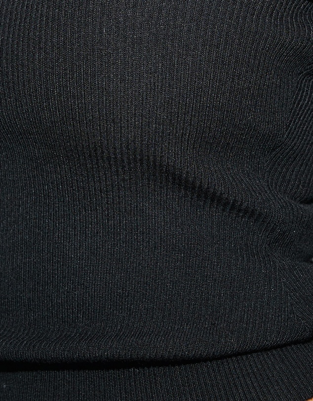 Dazie - Tessie Open Back Turtleneck Knit Top