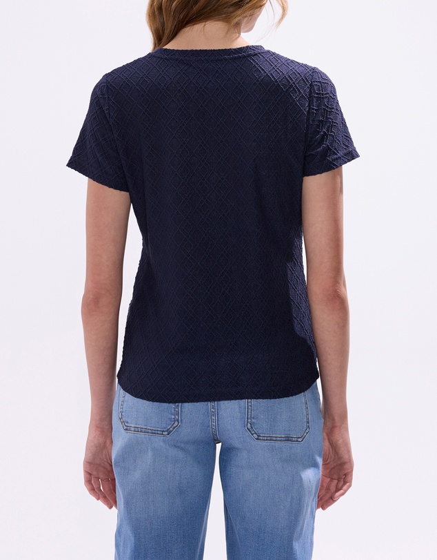 Marcs - Thea Textured Lace Tee