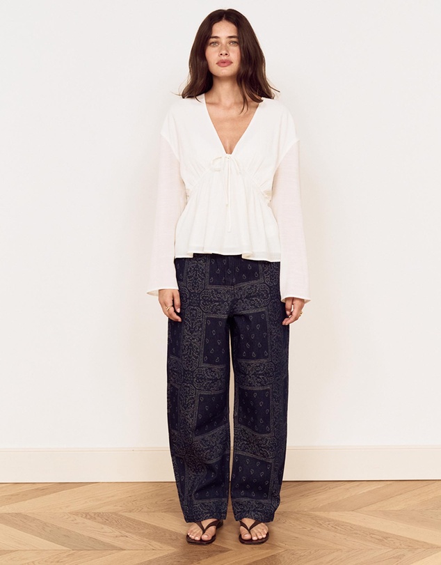 MINKPINK - Aya Crinkle Blouse