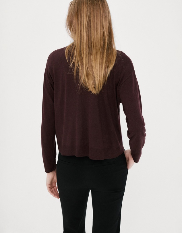 M.N.G - Knitted Polo-Neck Sweater