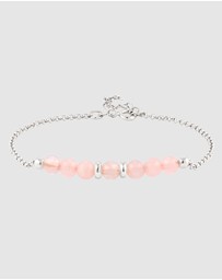 Elli Jewelry - Bracelet Quartz Beads 925 Sterling Silver