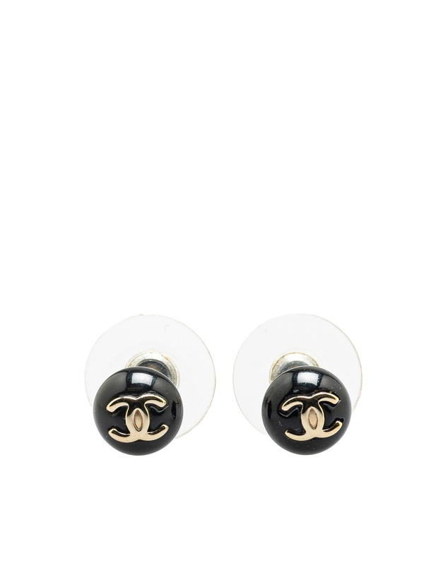 Pre-Loved by Azura Reborn - Pre-Loved chanel Stud Earrings Logo